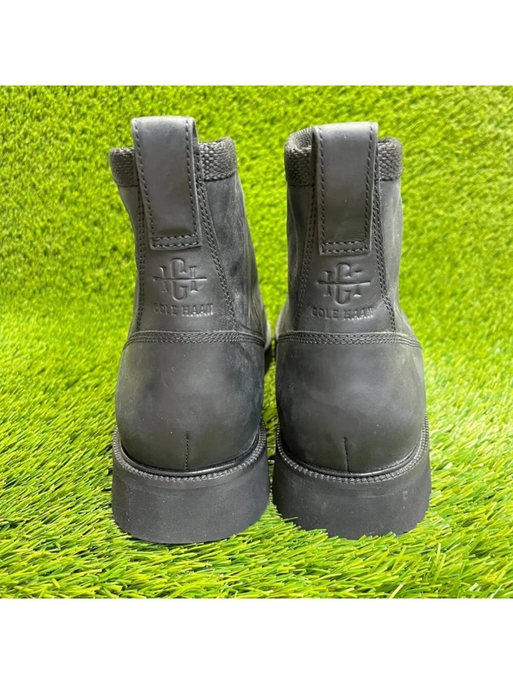 Cole Haan American Classic Mens Size 13 Black Outdoor Plain Toe Waterproof Boots